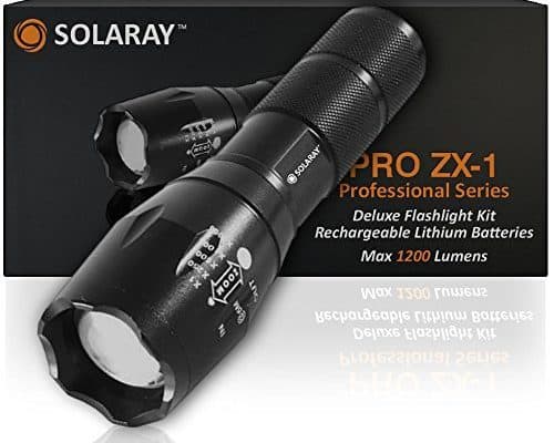 Solaray Pro ZX-1 tactical flashlight review