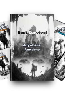 Best Survival Anytime Anywhere mockup. Includes 5 books, all in the collection.